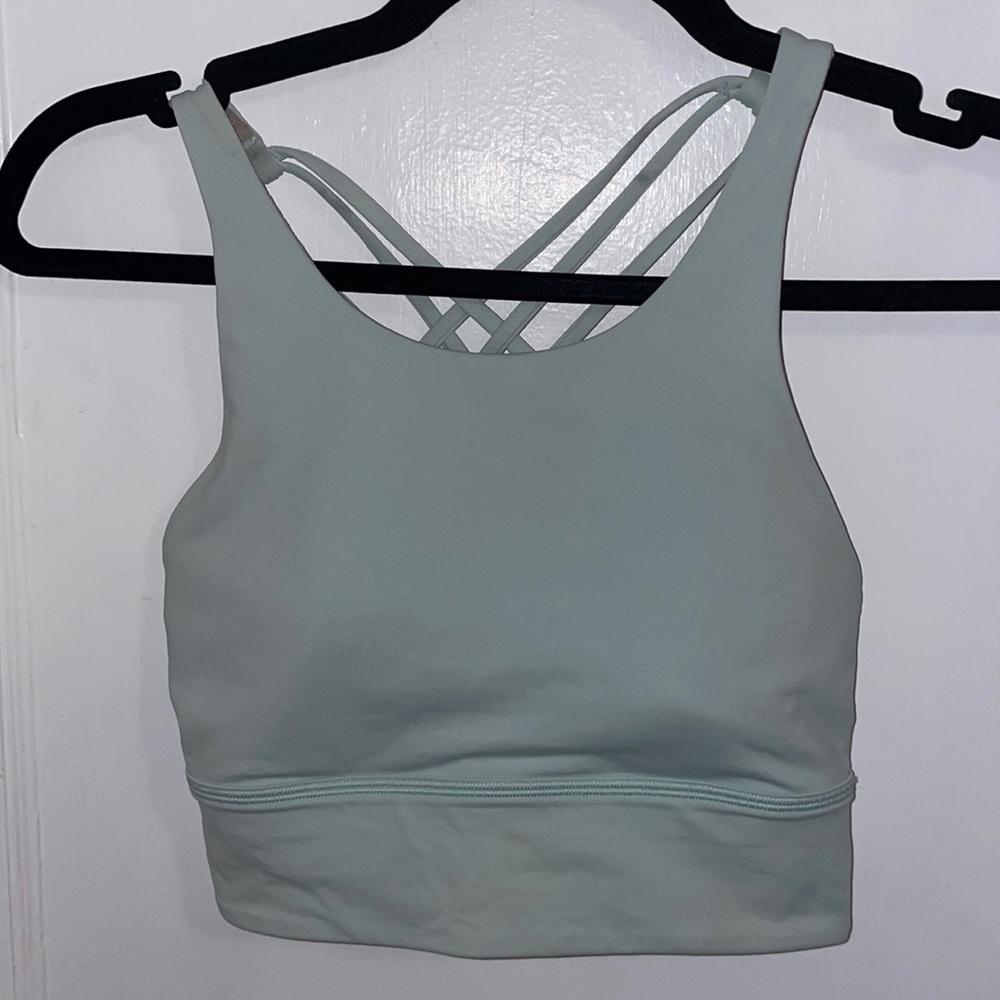Lululemon high neck longline bra